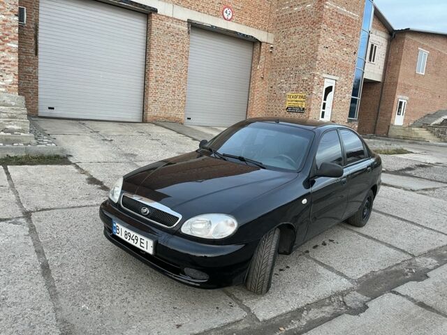 Чорний Деу Сенс, об'ємом двигуна 1.3 л та пробігом 191 тис. км за 1999 $, фото 1 на Automoto.ua