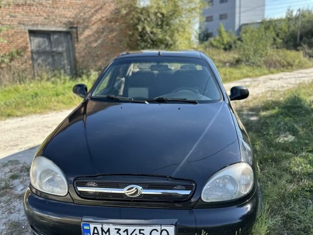 Чорний Деу Сенс, об'ємом двигуна 1.5 л та пробігом 143 тис. км за 2350 $, фото 1 на Automoto.ua