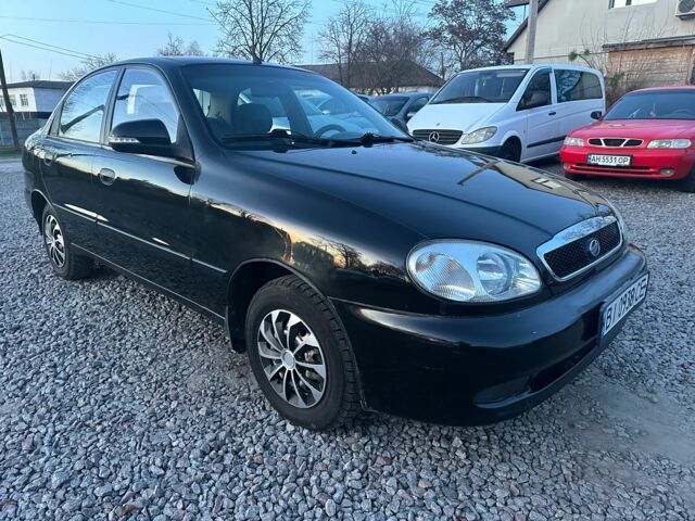 Черный Дэу Сенс, объемом двигателя 1.3 л и пробегом 160 тыс. км за 2250 $, фото 1 на Automoto.ua