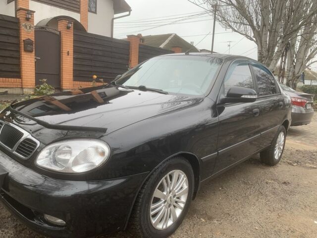 Черный Дэу Сенс, объемом двигателя 1.4 л и пробегом 123 тыс. км за 3500 $, фото 1 на Automoto.ua