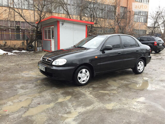 Чорний Деу Сенс, об'ємом двигуна 1.3 л та пробігом 96 тис. км за 3450 $, фото 1 на Automoto.ua