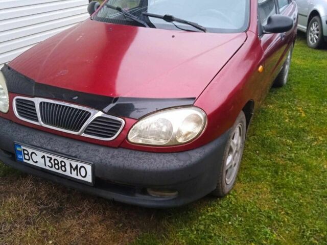 Красный Дэу Сенс, объемом двигателя 1.5 л и пробегом 450 тыс. км за 1429 $, фото 1 на Automoto.ua