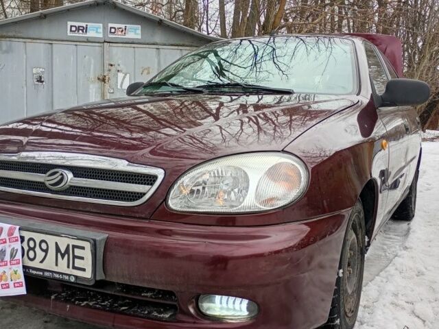 Червоний Деу Сенс, об'ємом двигуна 1.4 л та пробігом 87 тис. км за 3441 $, фото 1 на Automoto.ua