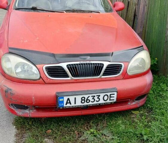 Красный Дэу Сенс, объемом двигателя 1.5 л и пробегом 400 тыс. км за 1106 $, фото 1 на Automoto.ua
