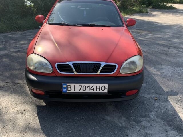 Красный Дэу Сенс, объемом двигателя 1.5 л и пробегом 3 тыс. км за 1500 $, фото 1 на Automoto.ua