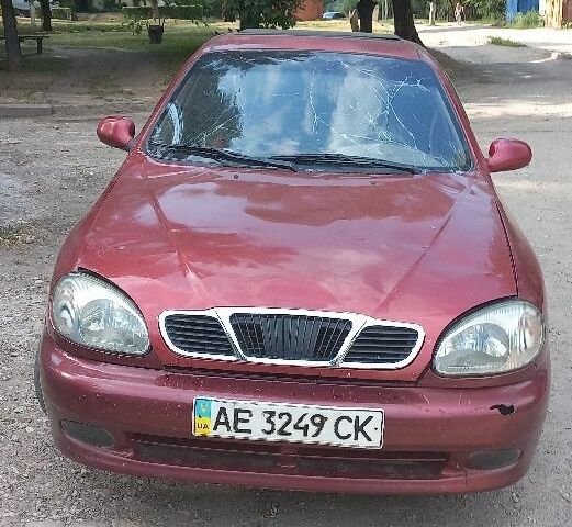 Красный Дэу Сенс, объемом двигателя 1.5 л и пробегом 186 тыс. км за 1000 $, фото 1 на Automoto.ua