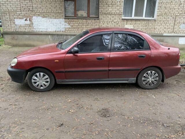 Червоний Деу Сенс, об'ємом двигуна 1.3 л та пробігом 300 тис. км за 1100 $, фото 1 на Automoto.ua