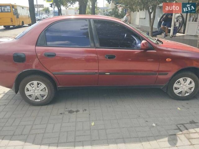 Красный Дэу Сенс, объемом двигателя 1.3 л и пробегом 170 тыс. км за 1800 $, фото 1 на Automoto.ua