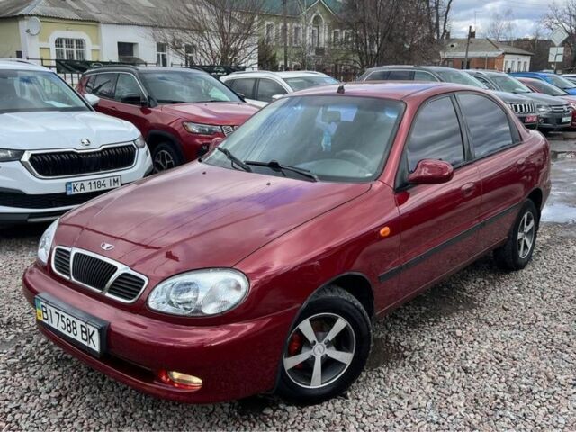 Червоний Деу Сенс, об'ємом двигуна 1.5 л та пробігом 181 тис. км за 2900 $, фото 1 на Automoto.ua