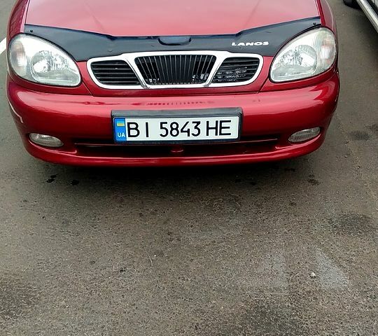 Красный Дэу Сенс, объемом двигателя 1.3 л и пробегом 185 тыс. км за 1950 $, фото 1 на Automoto.ua
