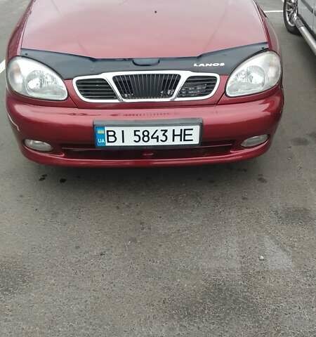 Красный Дэу Сенс, объемом двигателя 1.3 л и пробегом 185 тыс. км за 2000 $, фото 1 на Automoto.ua