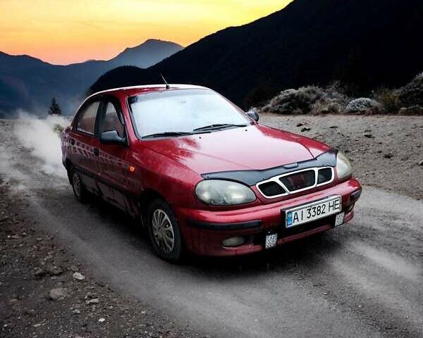 Червоний Деу Сенс, об'ємом двигуна 1.3 л та пробігом 256 тис. км за 2500 $, фото 1 на Automoto.ua