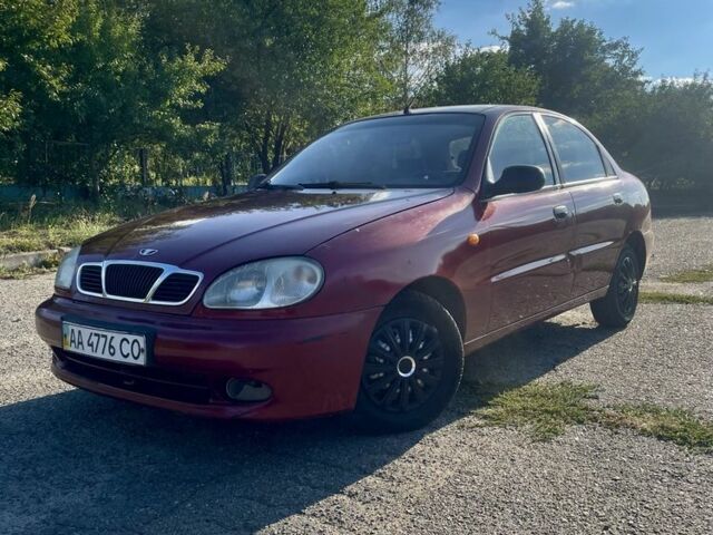 Красный Дэу Сенс, объемом двигателя 1.5 л и пробегом 265 тыс. км за 1450 $, фото 1 на Automoto.ua