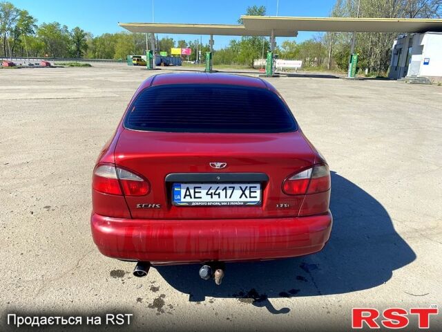 Красный Дэу Сенс, объемом двигателя 1.3 л и пробегом 250 тыс. км за 2000 $, фото 1 на Automoto.ua