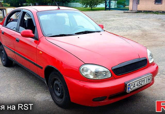 Красный Дэу Сенс, объемом двигателя 1.3 л и пробегом 150 тыс. км за 1610 $, фото 1 на Automoto.ua