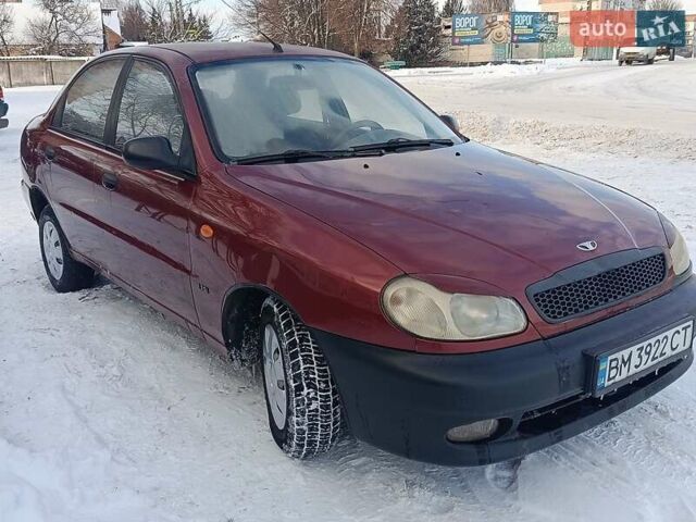 Красный Дэу Сенс, объемом двигателя 1.3 л и пробегом 150 тыс. км за 1000 $, фото 1 на Automoto.ua