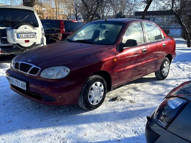 Червоний Деу Сенс, об'ємом двигуна 1.3 л та пробігом 200 тис. км за 950 $, фото 1 на Automoto.ua