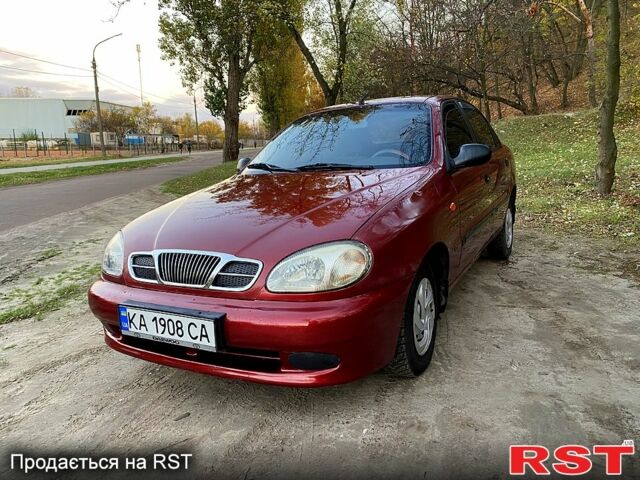 Красный Дэу Сенс, объемом двигателя 1.3 л и пробегом 297 тыс. км за 2100 $, фото 1 на Automoto.ua