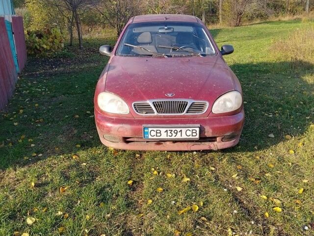 Червоний Деу Сенс, об'ємом двигуна 1.3 л та пробігом 432 тис. км за 1200 $, фото 1 на Automoto.ua