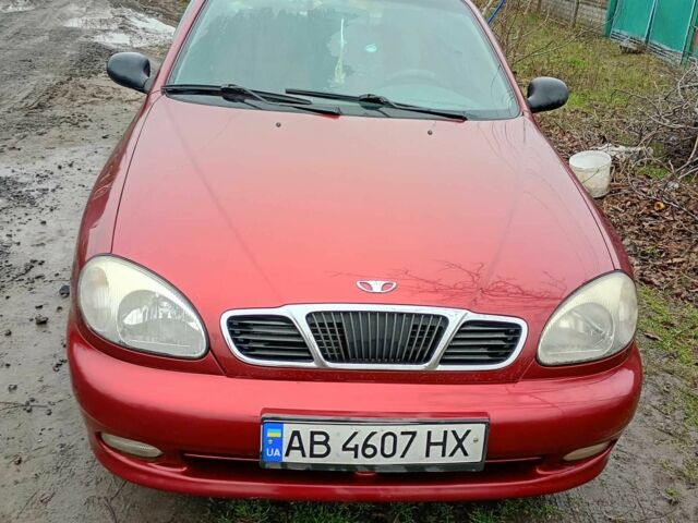 Красный Дэу Сенс, объемом двигателя 1.3 л и пробегом 165 тыс. км за 2000 $, фото 1 на Automoto.ua