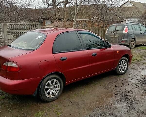 Красный Дэу Сенс, объемом двигателя 1.3 л и пробегом 165 тыс. км за 2000 $, фото 1 на Automoto.ua