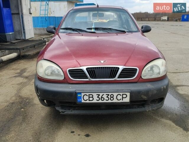 Красный Дэу Сенс, объемом двигателя 1.3 л и пробегом 277 тыс. км за 870 $, фото 1 на Automoto.ua