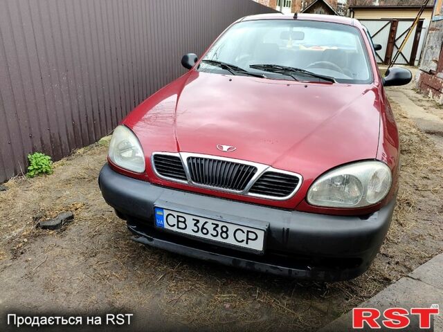 Червоний Деу Сенс, об'ємом двигуна 1.3 л та пробігом 277 тис. км за 900 $, фото 1 на Automoto.ua