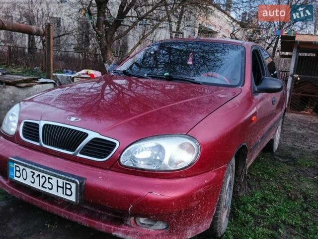 Червоний Деу Сенс, об'ємом двигуна 1.3 л та пробігом 220 тис. км за 1600 $, фото 1 на Automoto.ua