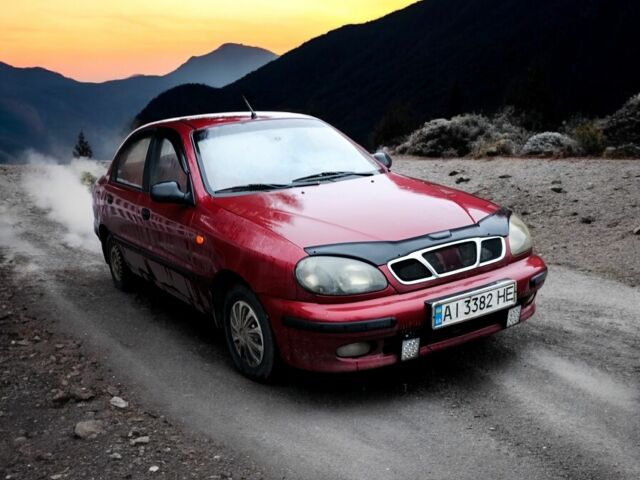 Червоний Деу Сенс, об'ємом двигуна 1.3 л та пробігом 256 тис. км за 2200 $, фото 1 на Automoto.ua