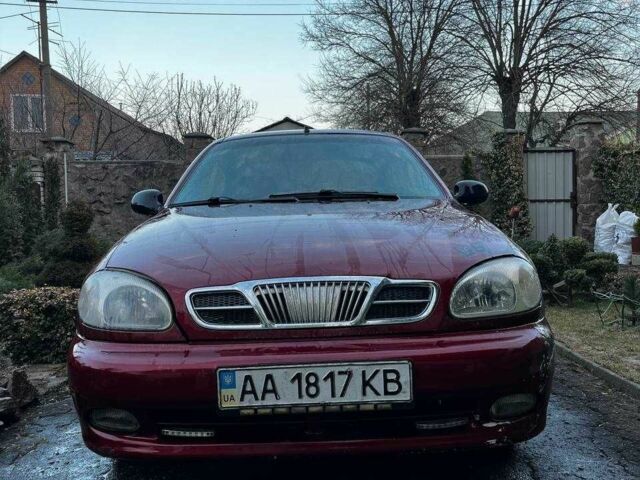 Красный Дэу Сенс, объемом двигателя 1.3 л и пробегом 190 тыс. км за 1500 $, фото 1 на Automoto.ua