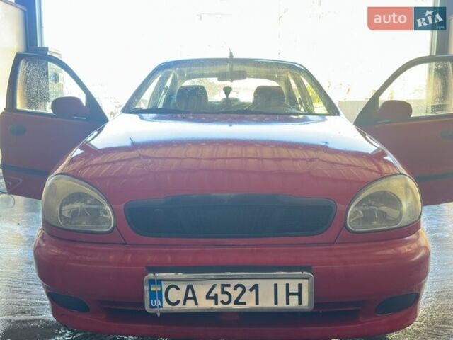 Красный Дэу Сенс, объемом двигателя 1.3 л и пробегом 178 тыс. км за 1400 $, фото 1 на Automoto.ua