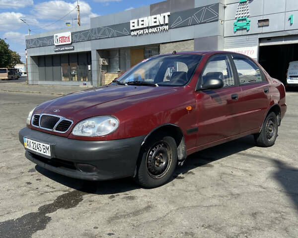 Красный Дэу Сенс, объемом двигателя 1.3 л и пробегом 223 тыс. км за 1900 $, фото 1 на Automoto.ua
