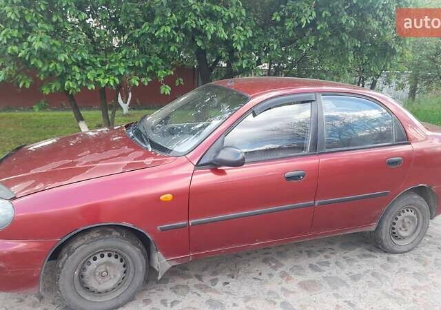 Червоний Деу Сенс, об'ємом двигуна 1.3 л та пробігом 238 тис. км за 1100 $, фото 1 на Automoto.ua