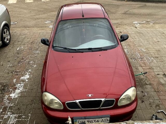 Червоний Деу Сенс, об'ємом двигуна 1.3 л та пробігом 25600 тис. км за 2000 $, фото 1 на Automoto.ua