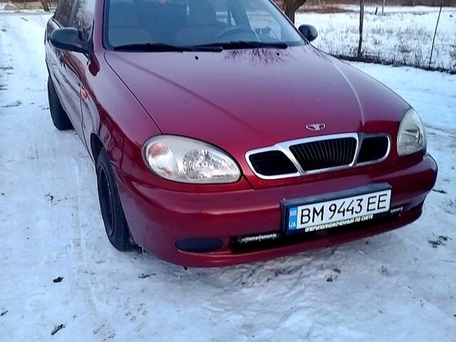Красный Дэу Сенс, объемом двигателя 1.3 л и пробегом 209 тыс. км за 2450 $, фото 1 на Automoto.ua