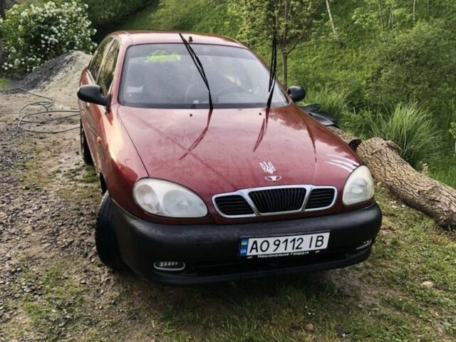 Красный Дэу Сенс, объемом двигателя 1.3 л и пробегом 260 тыс. км за 1450 $, фото 1 на Automoto.ua
