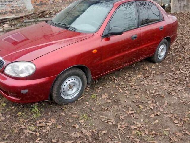 Червоний Деу Сенс, об'ємом двигуна 1.3 л та пробігом 614 тис. км за 1800 $, фото 1 на Automoto.ua