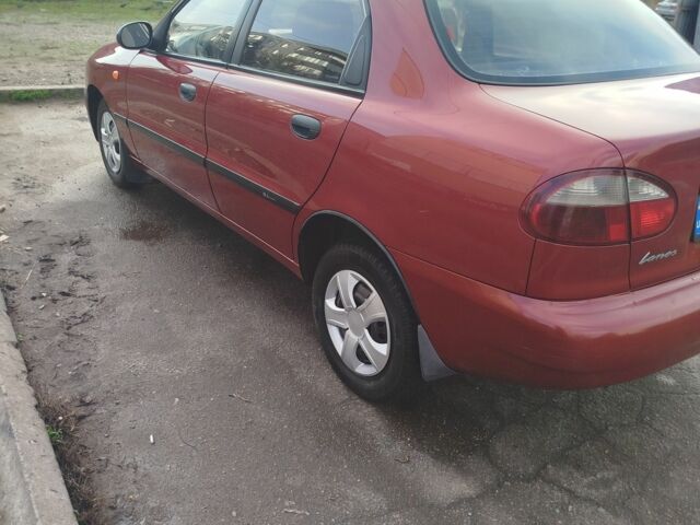 Красный Дэу Сенс, объемом двигателя 1.5 л и пробегом 216 тыс. км за 2500 $, фото 1 на Automoto.ua