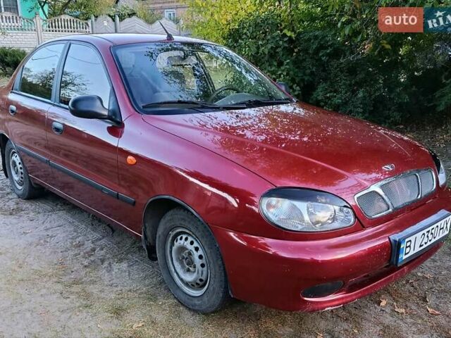 Красный Дэу Сенс, объемом двигателя 1.3 л и пробегом 197 тыс. км за 1800 $, фото 1 на Automoto.ua