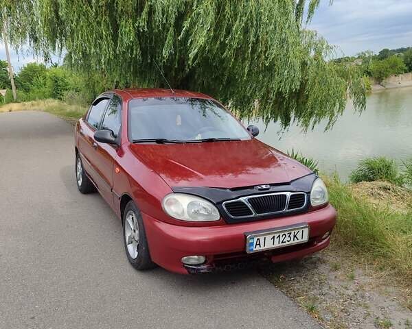 Красный Дэу Сенс, объемом двигателя 1.3 л и пробегом 275 тыс. км за 2300 $, фото 1 на Automoto.ua