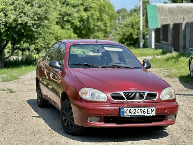 Красный Дэу Сенс, объемом двигателя 1.5 л и пробегом 250 тыс. км за 1399 $, фото 1 на Automoto.ua