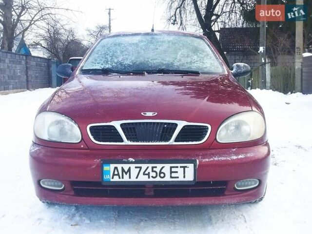 Червоний Деу Сенс, об'ємом двигуна 1.3 л та пробігом 290 тис. км за 1834 $, фото 1 на Automoto.ua