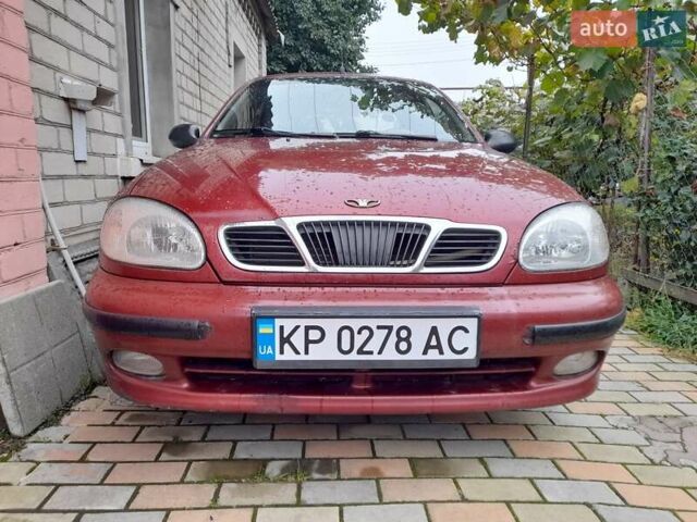 Красный Дэу Сенс, объемом двигателя 1.3 л и пробегом 73 тыс. км за 1650 $, фото 1 на Automoto.ua