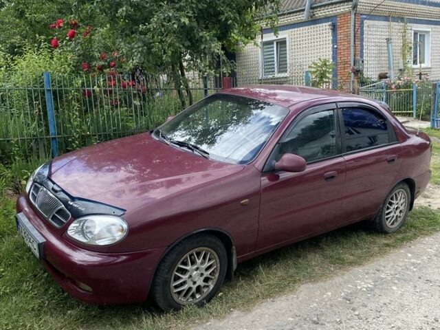 Червоний Деу Сенс, об'ємом двигуна 1.6 л та пробігом 222 тис. км за 2660 $, фото 1 на Automoto.ua
