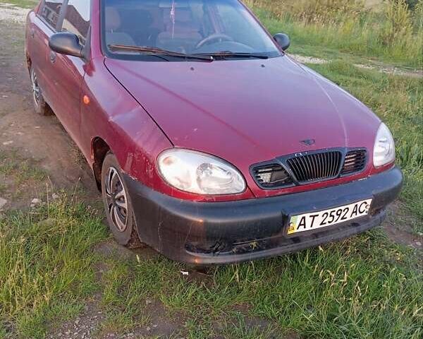 Червоний Деу Сенс, об'ємом двигуна 1.3 л та пробігом 195 тис. км за 1600 $, фото 1 на Automoto.ua