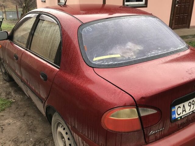 Червоний Деу Сенс, об'ємом двигуна 1.5 л та пробігом 260 тис. км за 2000 $, фото 1 на Automoto.ua