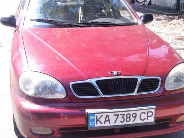 Красный Дэу Сенс, объемом двигателя 1.3 л и пробегом 214 тыс. км за 1900 $, фото 1 на Automoto.ua