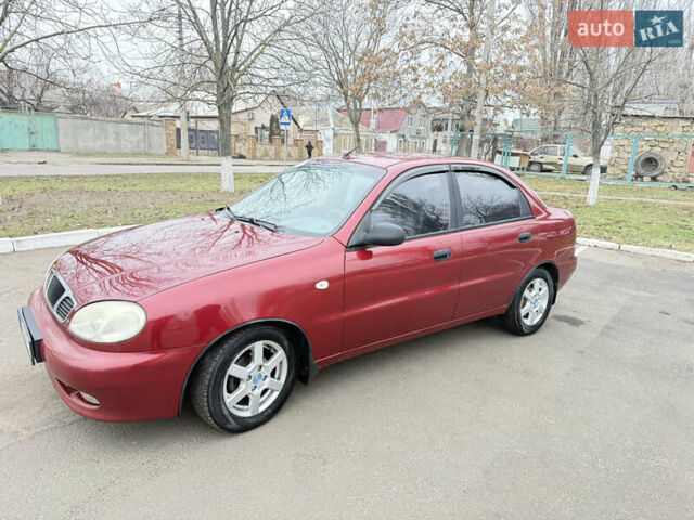 Червоний Деу Сенс, об'ємом двигуна 1.3 л та пробігом 185 тис. км за 1800 $, фото 1 на Automoto.ua