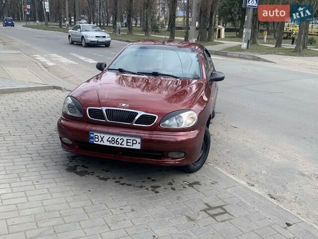 Красный Дэу Сенс, объемом двигателя 1.3 л и пробегом 250 тыс. км за 1400 $, фото 1 на Automoto.ua