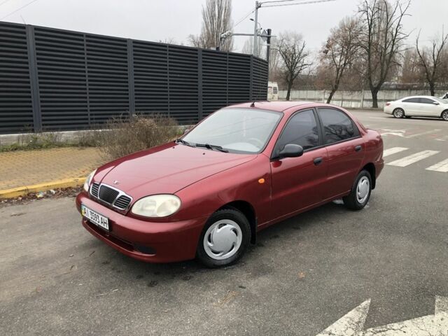 Красный Дэу Сенс, объемом двигателя 1.5 л и пробегом 109 тыс. км за 1600 $, фото 1 на Automoto.ua